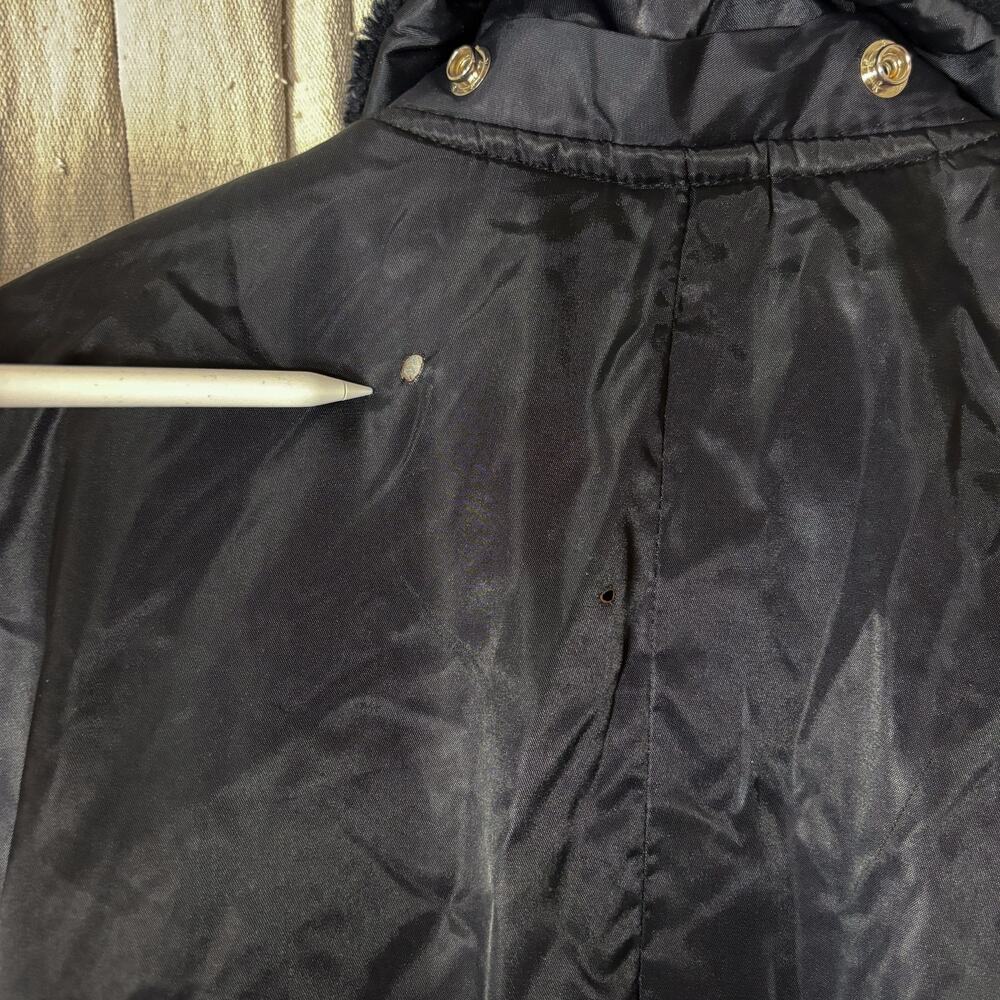 Vintage Fieldmaster Black Insulated Snowmobile‎ Suit Coverall Belt L/XL - Picture 13 of 13